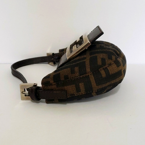 Fendi Zucca Canvas Micro Croissant Bag - Picture 5 of 16